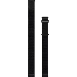 Garmin Nylon Schnellwechsel-Armband 18 mm Nylon Schwarz/ Schiefergrau ComfortFit" 010-14400-02" - Schwarz/ Schiefergrau