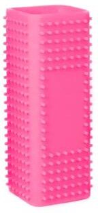Inspire Select Pet Hair Removal Silicone Brush Hollow Rubber Fur Cleaner For Dogs, Cats, Car Seats, Furniture & Clothing rose