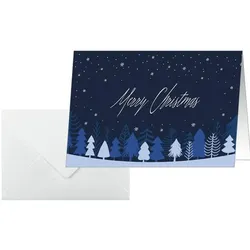 Sigel, Grusskarte + Briefpapier, Weihnachts-Karten (25 Stk.)