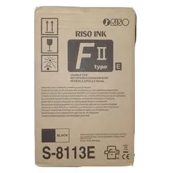 riso, Druckerpatrone, Tinte 2x schwarz 2 S-8113E - Original - Tintenpatrone (BK)