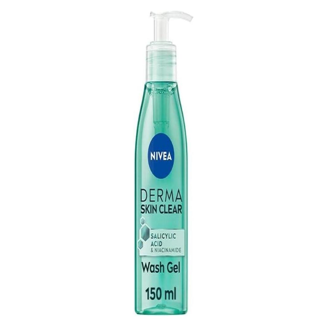 NIVEA DERMA Skin Clear, wash Gel (Reinigungsgel, 150 ml) (4005900974563)