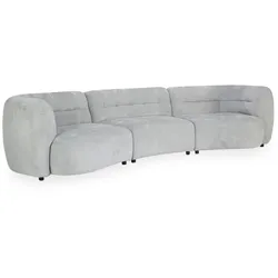 Megasofa MOUTIQUE ROSE (BHT 361x76x105 cm) - Bezug: Stoff - BHT 361x76x105 cm
