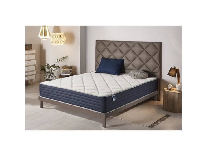 Matelas Mousse NATURALEX SUPRAVISCO 180x200 - Blue latex®7 Zones - Antistress - Indépendance De Couchage