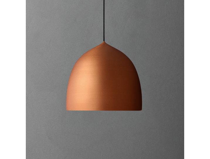 Suspence P2 Suspension Cuivre - Fritz Hansen - Salon / séjour - Design - Métal - À ampoule unique