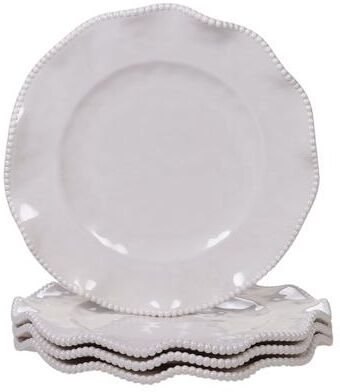 Certified International Perlette 11-inch Dinner Plates, Set of 4