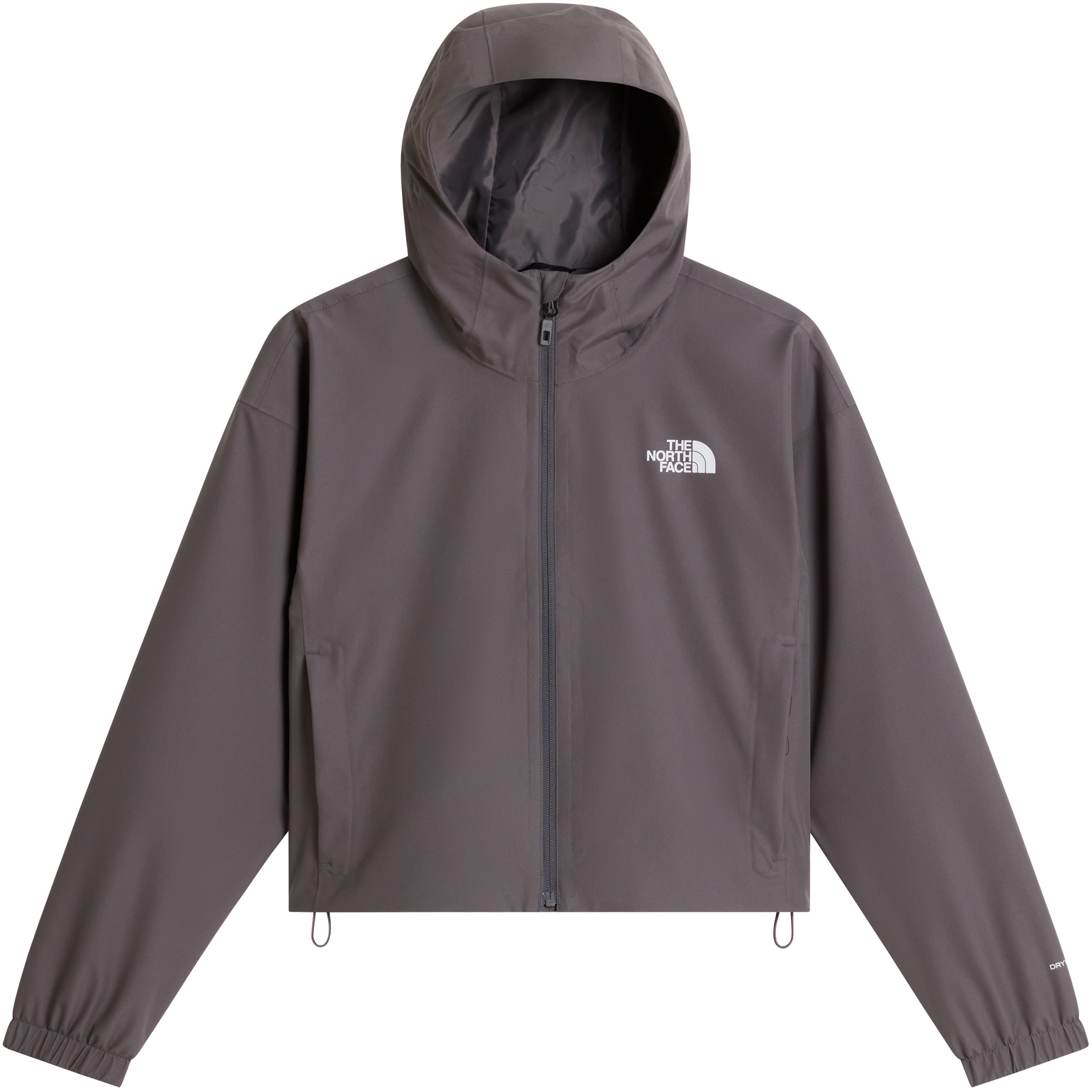 The North Face Quest Mono Cropped Damen Regenjacke grau Größe M Trekking Wasserdicht Wasserabweisend