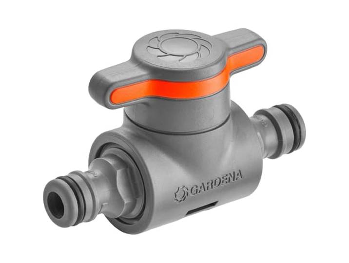 Llave de paso de conexión OGS Ideal para regular el alcance del aspersor Regulación co