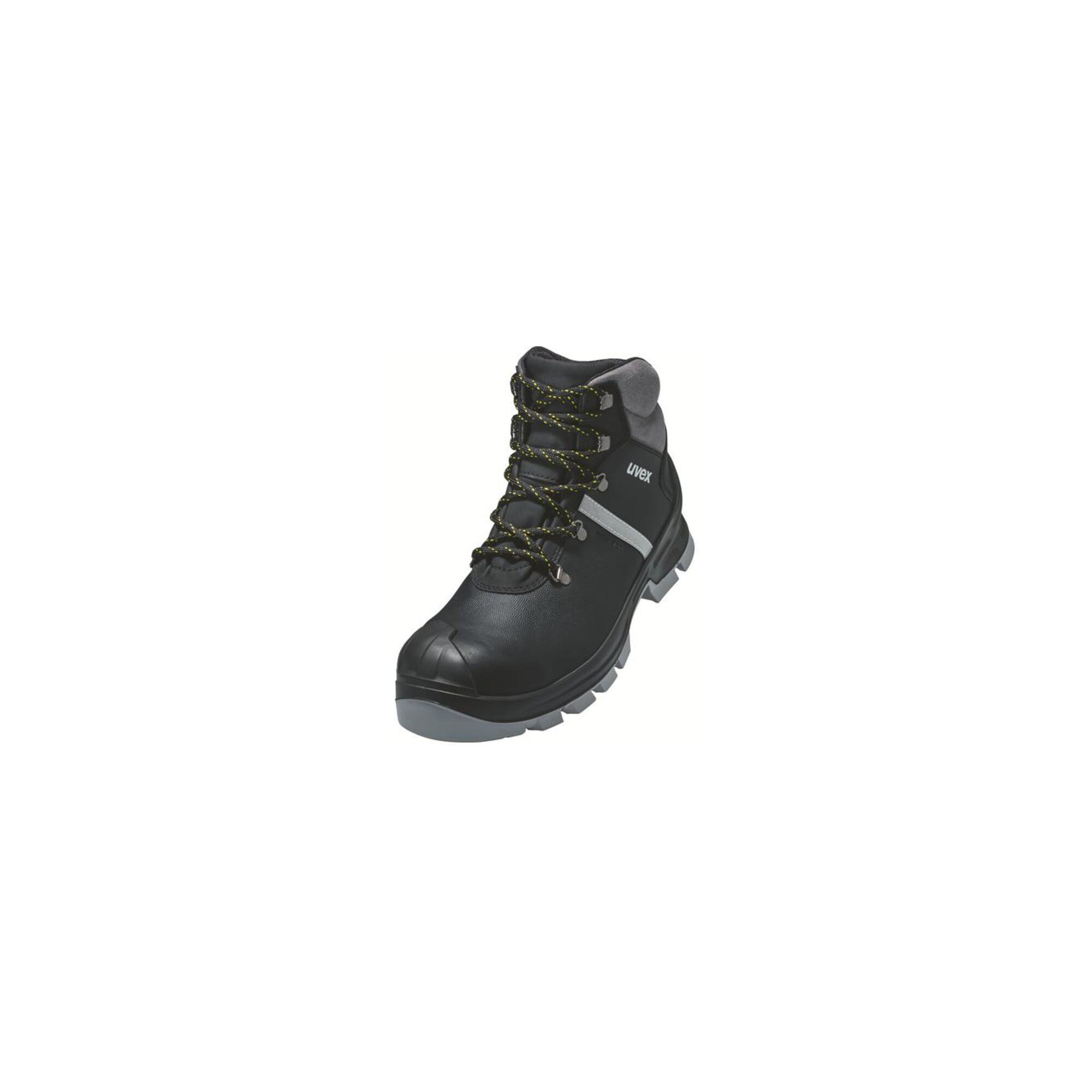 uvex Stiefel 2 construction S3 schwarz grau Weite 11 Größe 45 (6510245)
