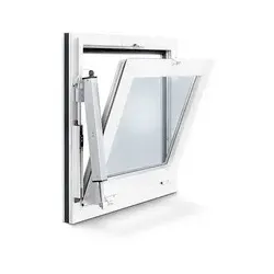 RWA-Verriegelungsantrieb, 24V DC, 100 NT, verkehrsweiß lackiert, 100mm