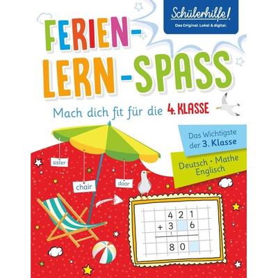 Ferien-Lern-Spaß | Mach dich fit für die 4. Klasse, Taschenbuch von Hans Bergmann,Angelika Füllemann,Detlev Heuchert,Merle Kamitz,Ursula Lassert,