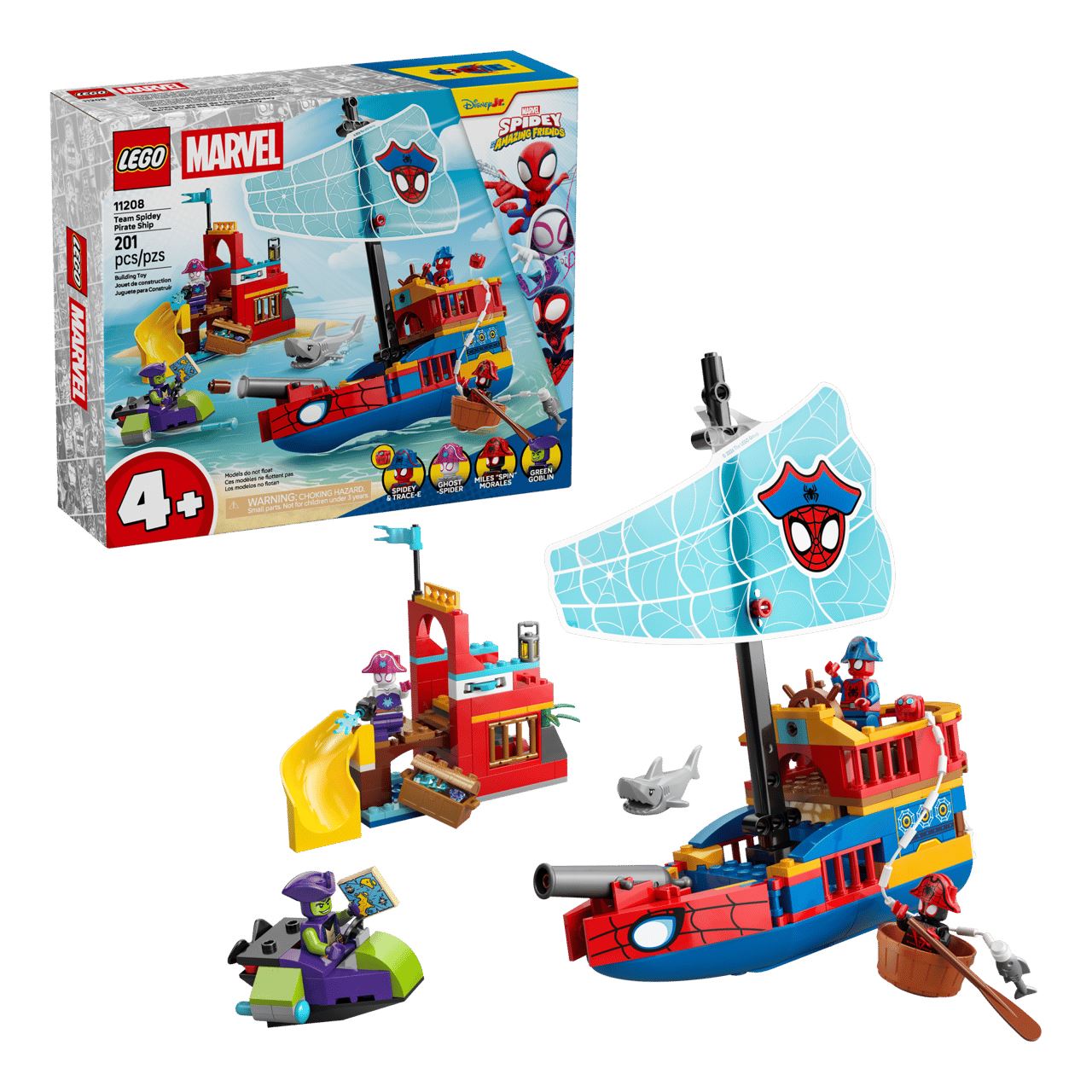 LEGO Marvel 11208 Spidey und seine Super-Freunde Piratenschiff von Spideys Team
