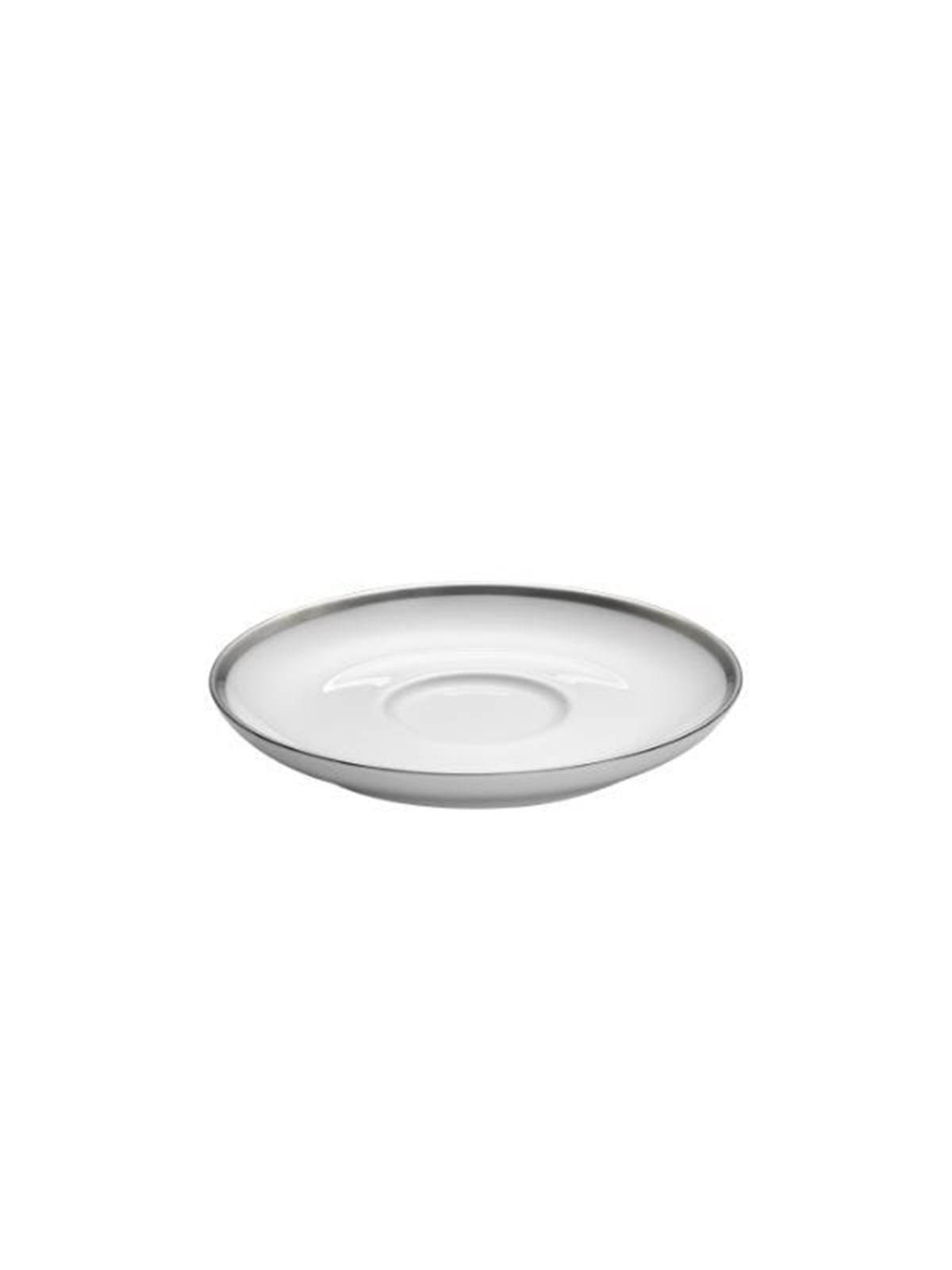 Pillivuyt Saucer cecil Bistro 18 cl 14 cm White/Silver