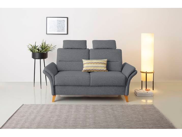 Sofa-Kopfstütze GOODPRODUCT Westerland , grau (anthrazit), B:50cm H:25cm T:12cm, Holzwerkstoff, Kopfstützen, Sofa-Kopfstütze, 2 Stück im Set, passend zur Serie Westerland