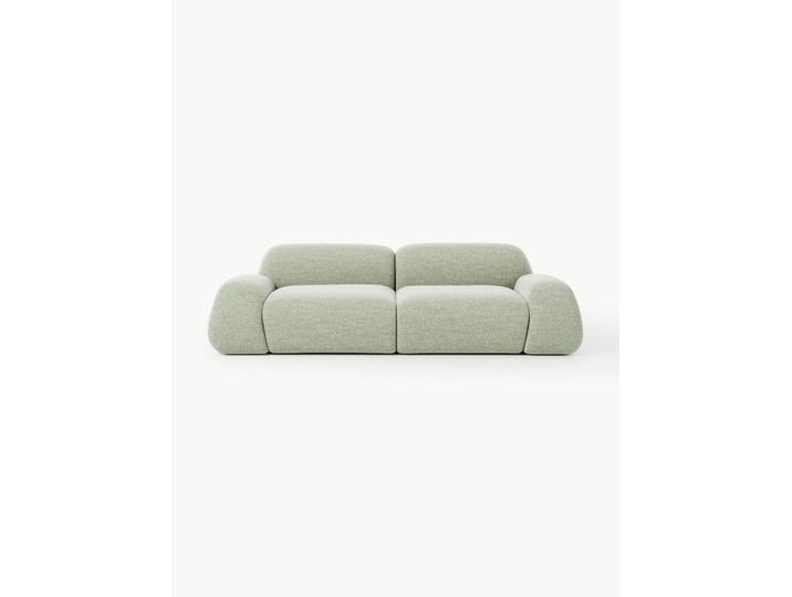 Modulares Bouclé-Sofa Wolke (3-Sitzer)