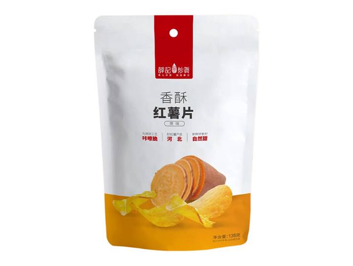 Xueji knapperige zoeteaardappelchips 135g