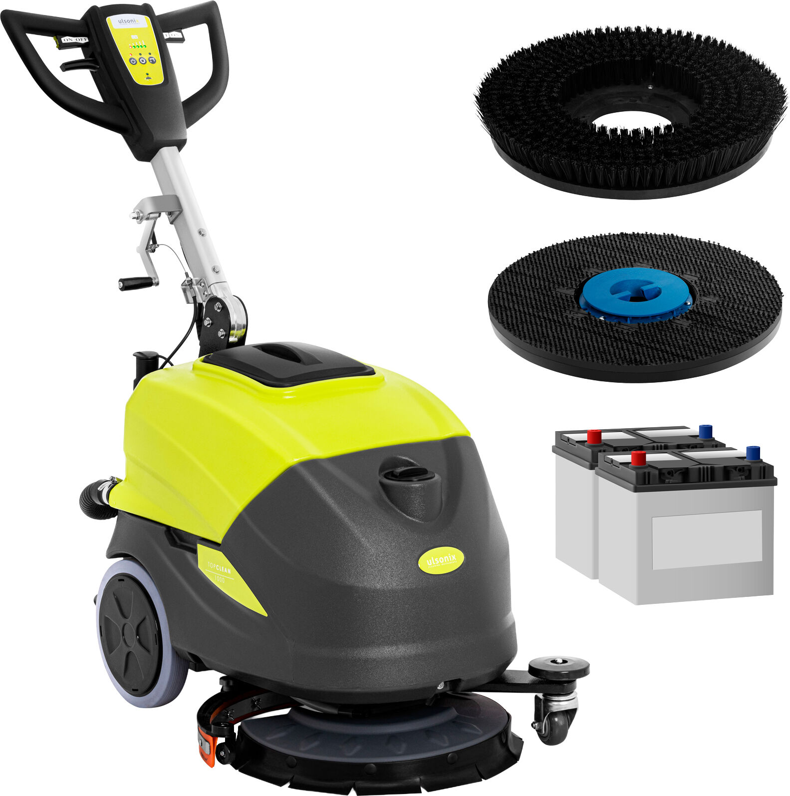 ulsonix Cordless Floor Scrubbing Machine - 45.7 cm - 1450 m²/h - manual TOPCLEAN 850