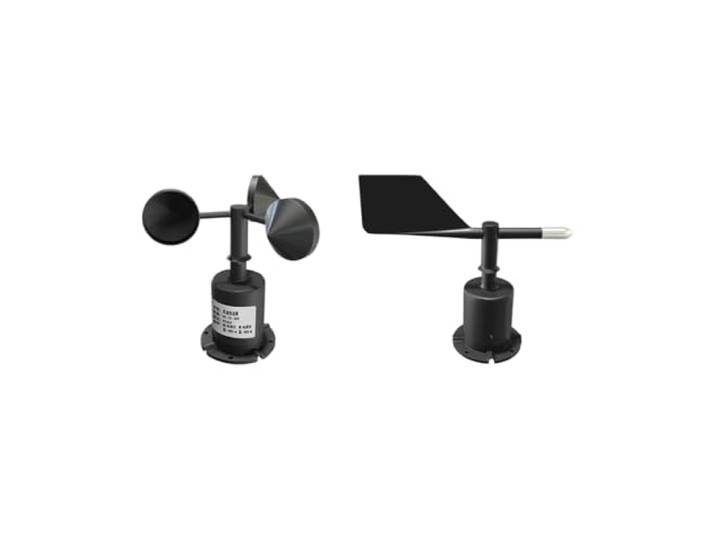 Windgeschwindigkeitssensor Wetterdetektor RS485 Impulse Drei Tassen(Polycarbonate RS485+360°)
