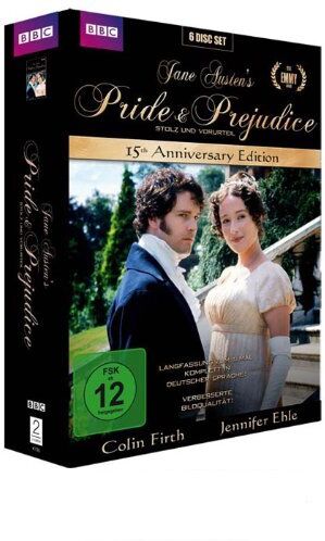 Simon Langton - Jane Austen's Pride & Prejudice (15th Anniversary Edition) [6 DVDs] [Collector's Edition] - Preis vom 17.10.2026 19:25:27 h