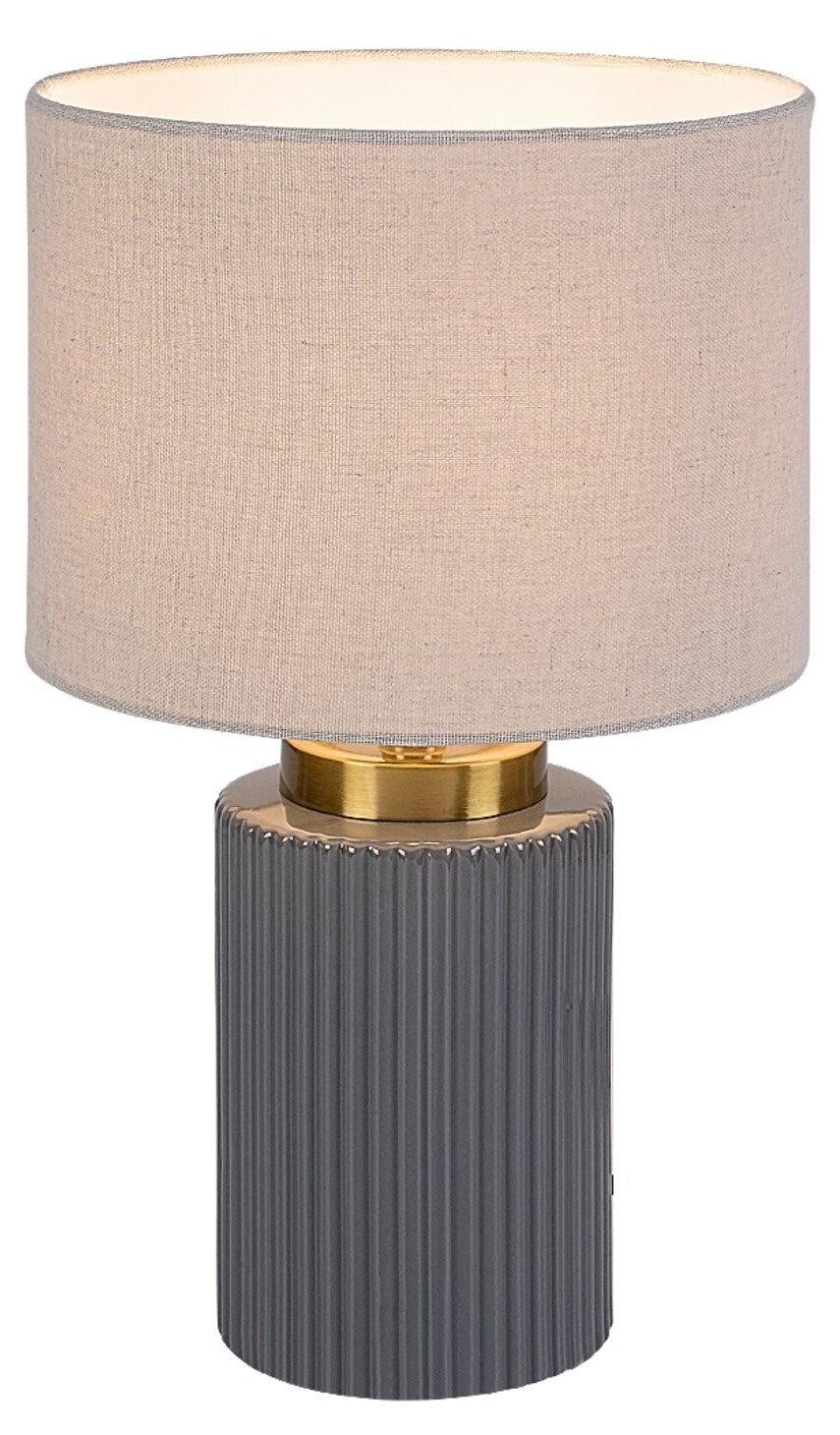 Rabalux Glovy Tafel lamp, grijs, keramiek, E14