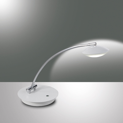 Fabas Luce LED-Tischleuchte HALE (mit Berührungsdimmer) weiß 3255-30-102 8019282067382
