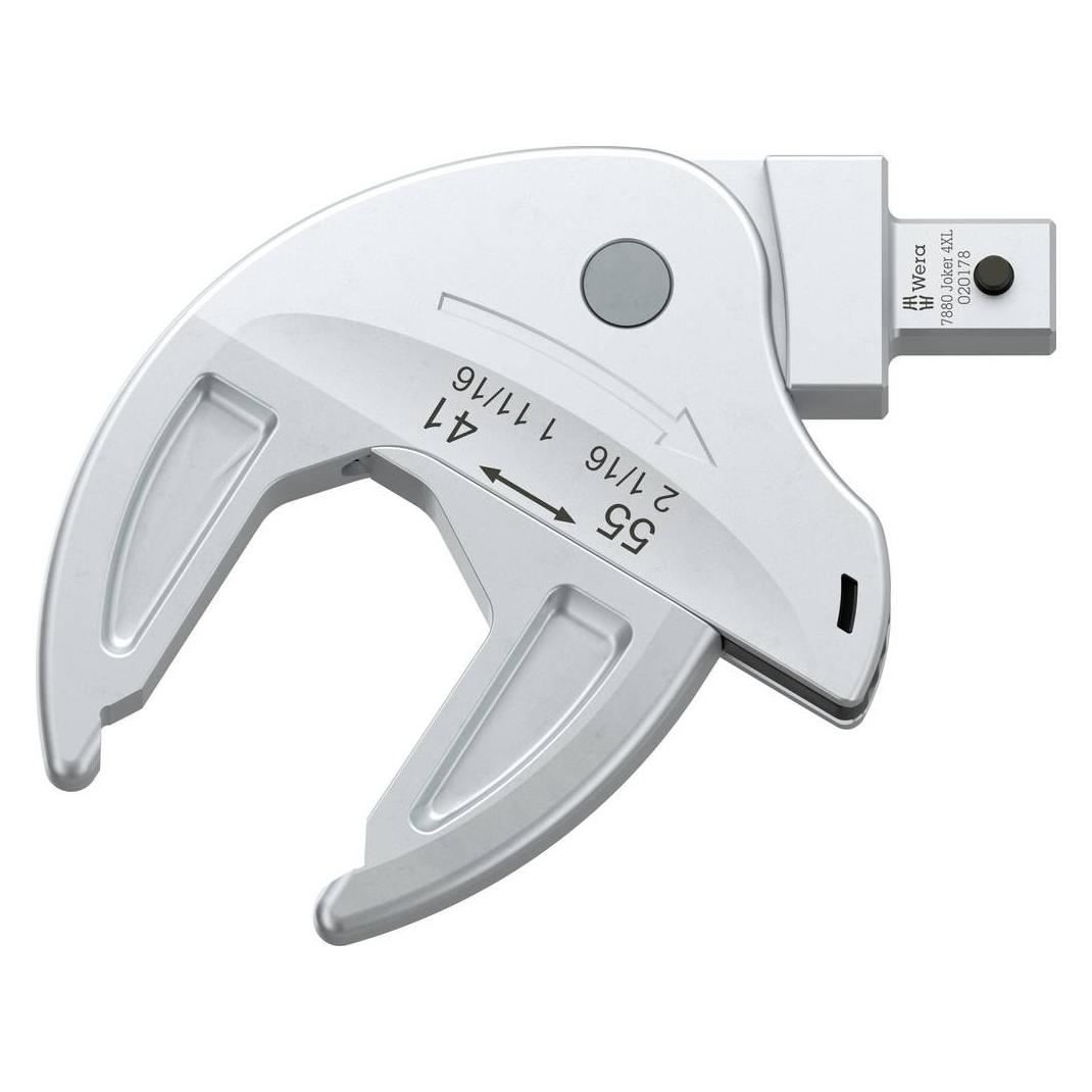 Wera 7880 Joker 4XL Einsteck-Maulschlüssel Weite 41-55 mm (05020178001)