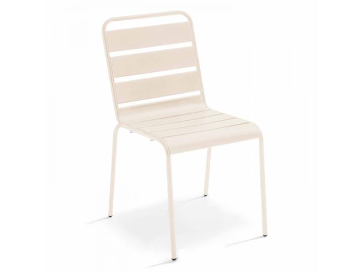Oviala - Chaise de jardin en métal
