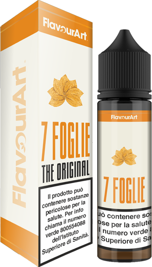 Flavourart 7 Foglie The Original Liquido Shot 20ml Tabacco Mix