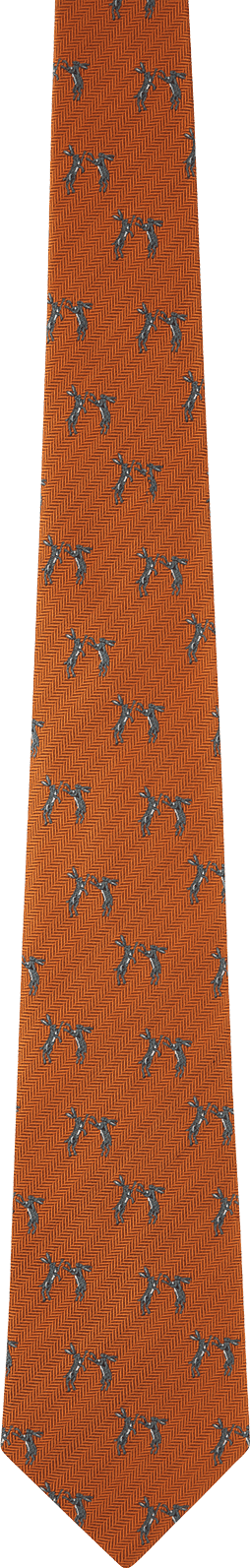 Schöffel Country Ashford Silk Tie - Orange - Size O/S - Men