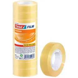 tesa STANDARD Klebefilm 15 mm  x 33 m transparent