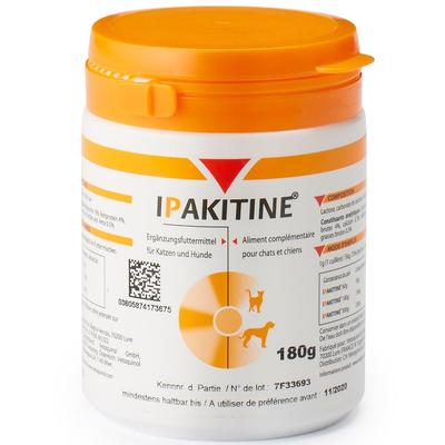 Ipakitine Ergänzungsfutterm.Pulver f.Hunde/Katzen 180 g Pulver