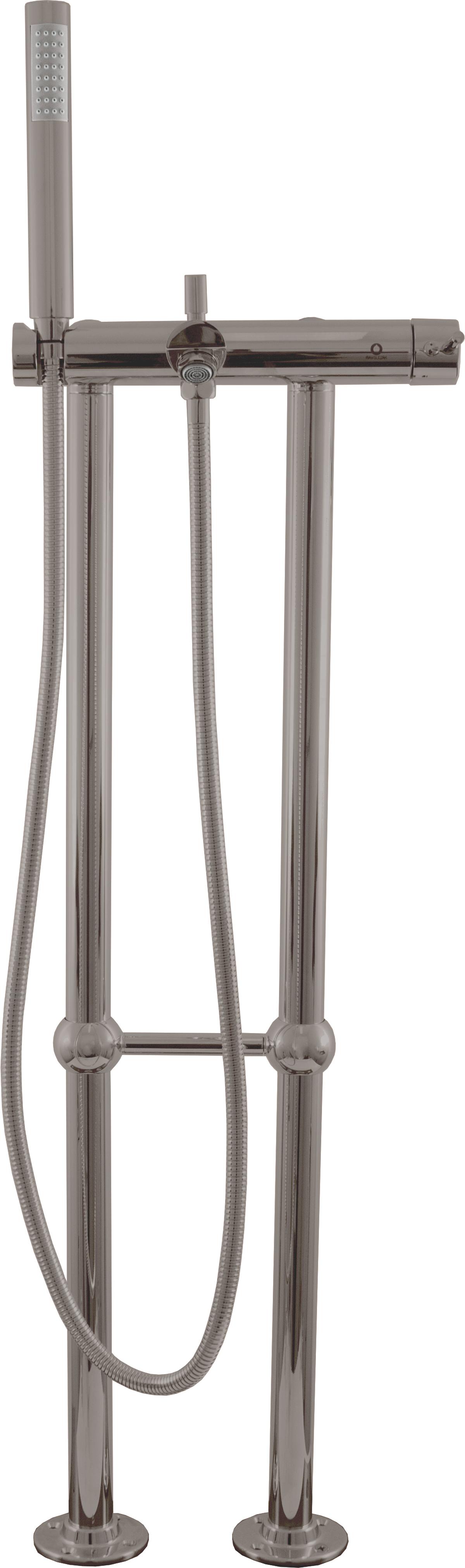 copy of SEINA Standduschsäule mit RAV Chrom Handbrause SLEZAK