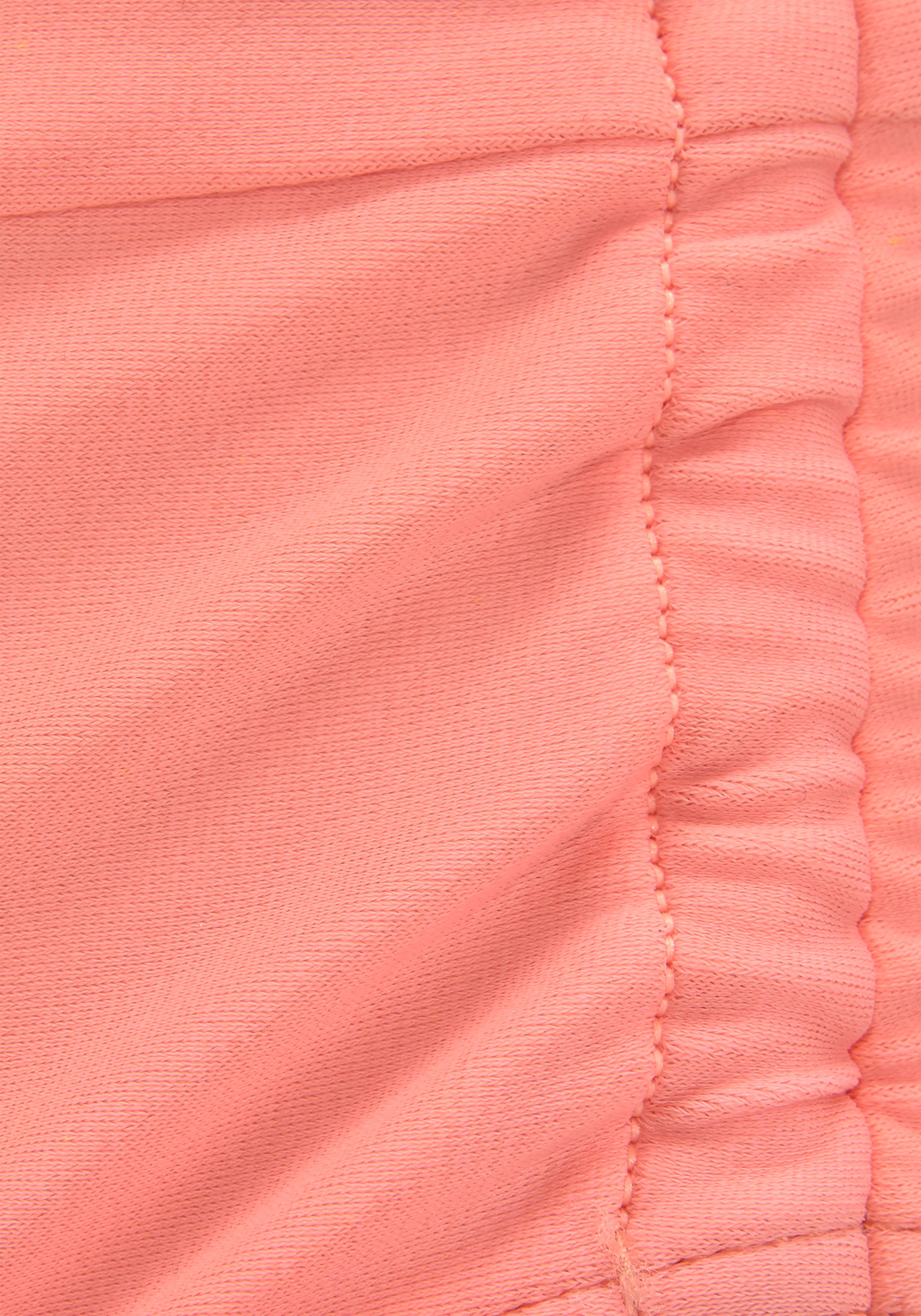 Bügel-Bikini LASCANA "Annelie", Damen, Gr. 36, Cup E, rot (lachs), Polyamid, unifarben, Bikini-Sets Bügel-Bikini, mit seitlich geraffter Bikinihose lachs 36, Cup E