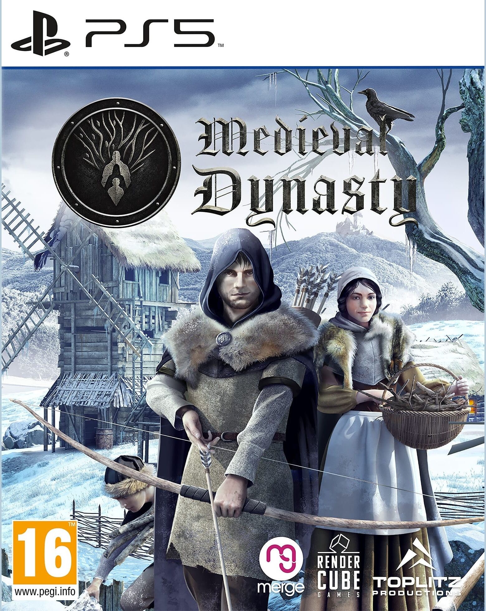 Merge Games Medieval Dynasty for PlayStation 5 (Disc) - Survival, Role-Playing, Simulation and Strategy Game