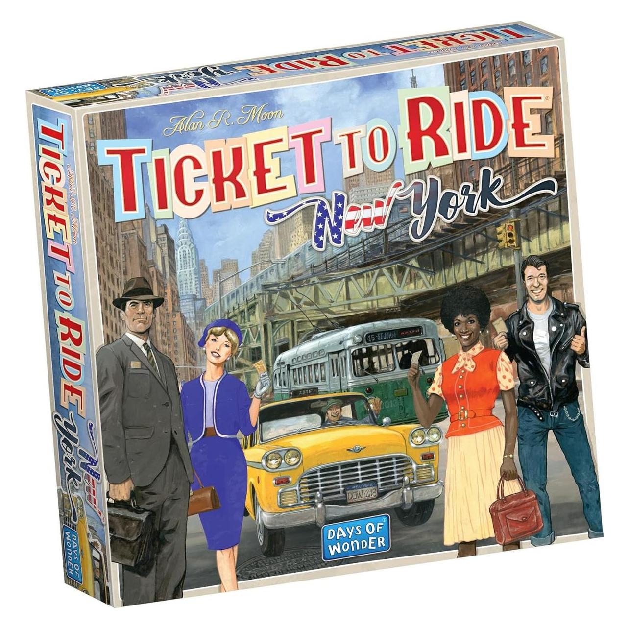 Days of Wonder Ticket To Ride - New York (English) (Englisch) (DOW720060-824968202609)