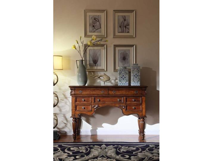 JVmoebel Sideboard Elegantes Holzschaukelmöbel in klassischer brauner Ausführung (Sideboard), Made in Europa
