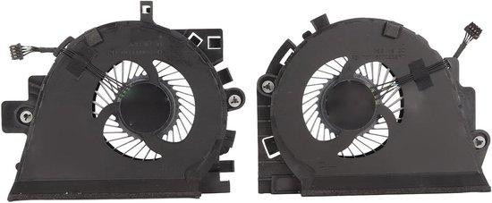 GV Solutions CPU en GPU ventilator voor HP Zbook 15 G3 - Aluminiumlegering warmteafvoer - DC 5V
