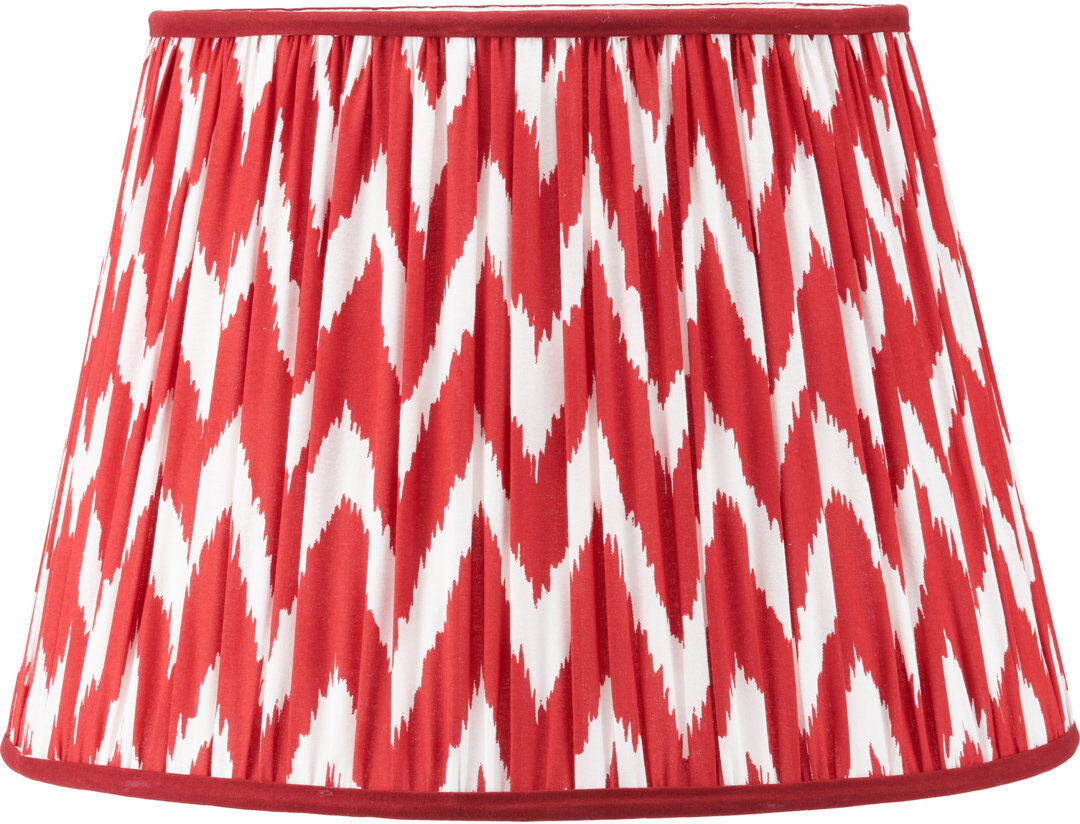 Metro Cotton Empire Lamp Shade ( Uno ) Red 31" H x 45" W x 45" D