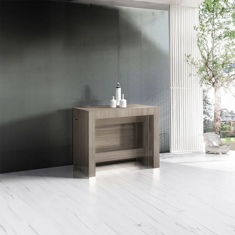 garneroarredamenti Tavolo consolle allungabile 50-300cm rovere Zenzero
