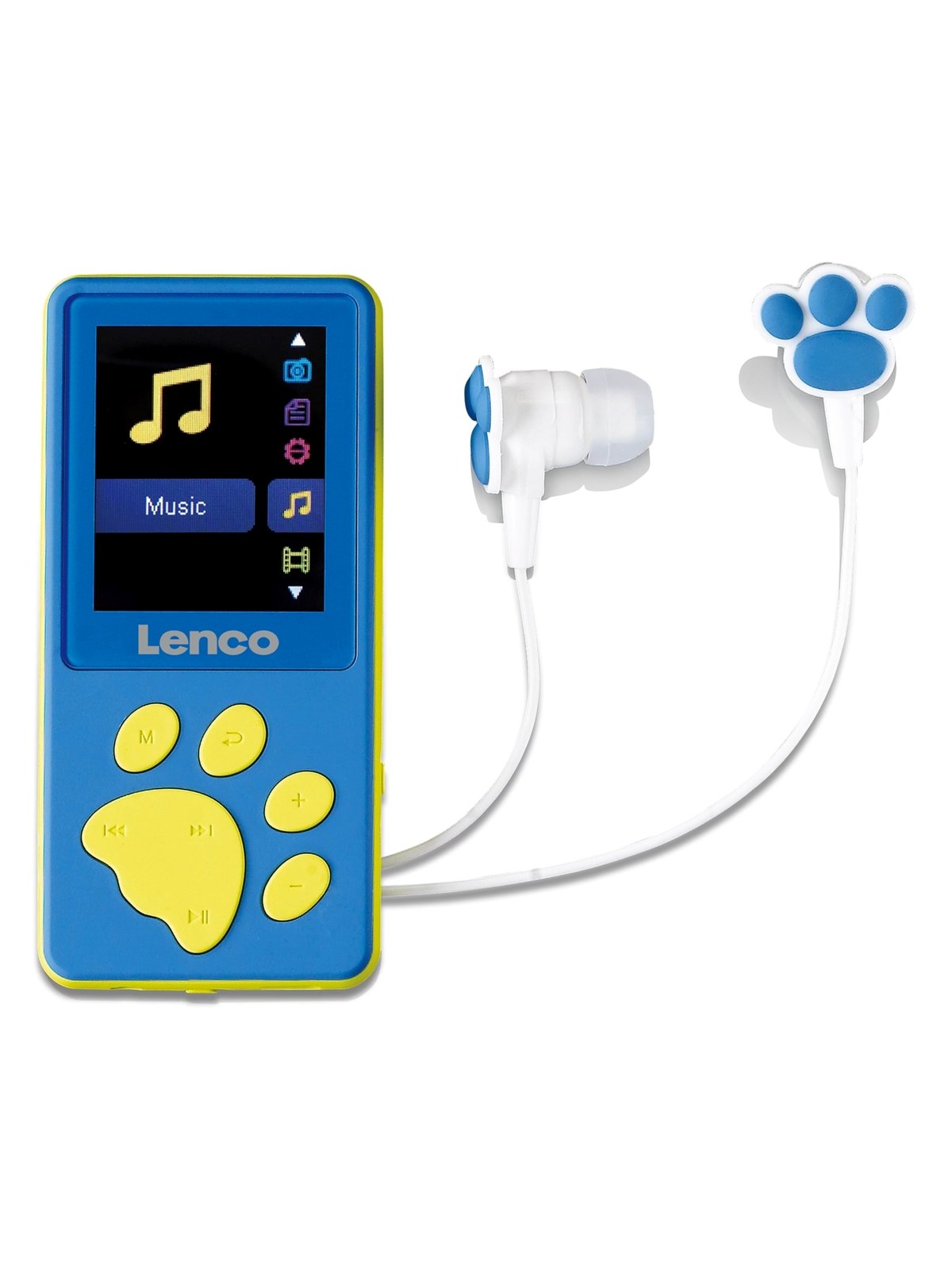 Lenco Xemio-560BU - MP3/MP4 player with 8GB memory - Blue - 8 GB
