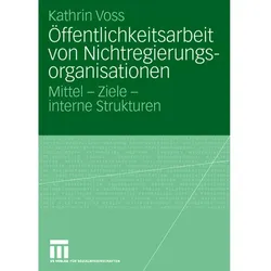 Öffentlichkeitsarbeit von Nichtregierungsorganisationen, Fachbücher von Kathrin Voss
