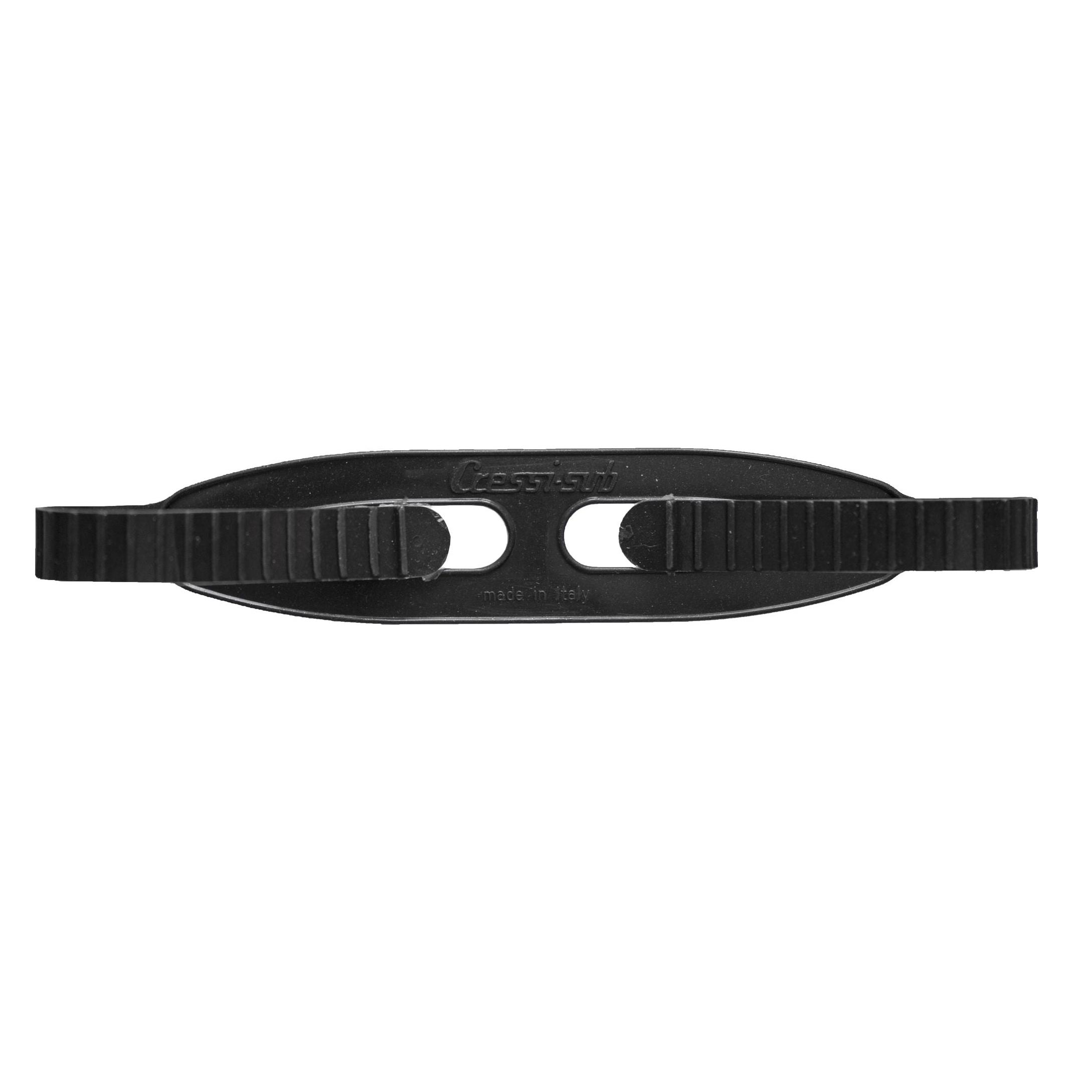 Cressi Strap Silicone for Big Eyes/Focus/Pinocchio/Superocchio (black) (DZ215006)