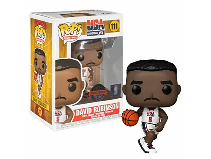 Funko Pop NBA: Legends - David Robinson 92 Team USA Wit