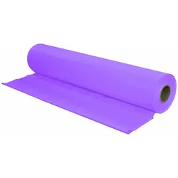 1x Tischtuch Tischdecke Biertischdecke LDPE violett perforiert Rolle 0,70 x 240m