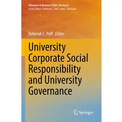 University Corporate Social Responsibility and University Governance, Fachbücher
