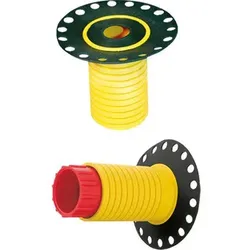 Dichtfix OHA Abdichtungshülse gelb/schwarz, für 1/2" Baustopfen