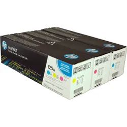 3 HP Toner CF373AM 125A Multipack CMY