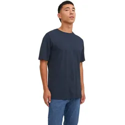 Jack & Jones T-Shirt in Dunkelblau mit klassischem Rundhals-XS