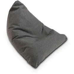 INNOVATION LIVING Sitzsack Soft Peak Stoff Grau Charcoal