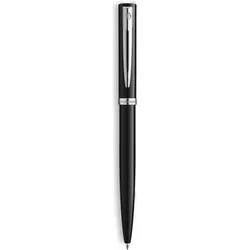 Waterman, Schreibstifte, Kugelschreiber IMPRESSION schwarzer Lack CT M Blau Geschenkbox (1x)