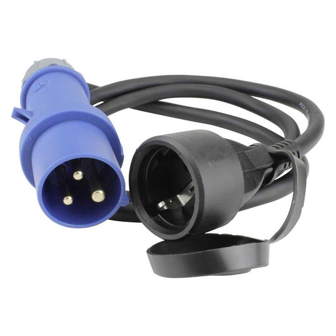 Cartrend Carav-CEE-Adapt 16A H07RN-F3G2.5 1.5m bl (47458)